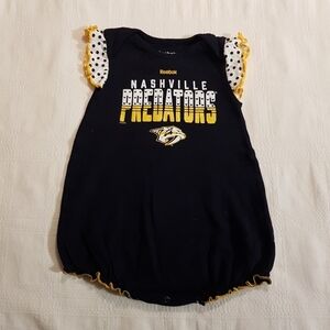 Nashville Predators Reebok romper 24 months